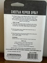 1 1/2 KEY CHAIN PEPPER SPRAY WITH POUCH