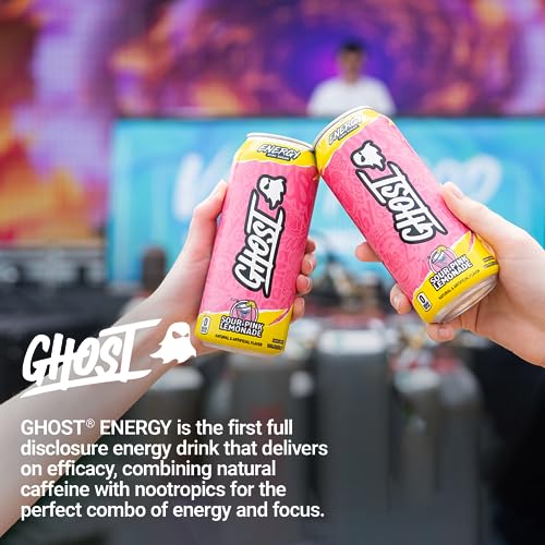 GHOST ENERGY SOUR PINK LEMONADE 16oz/12pk