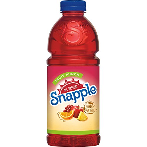 SNAPPLE FRUIT PUNCH DRINK JUICE 32oz 12pk 