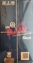 RAW CONE BLACK KING SIZE 3/pack 