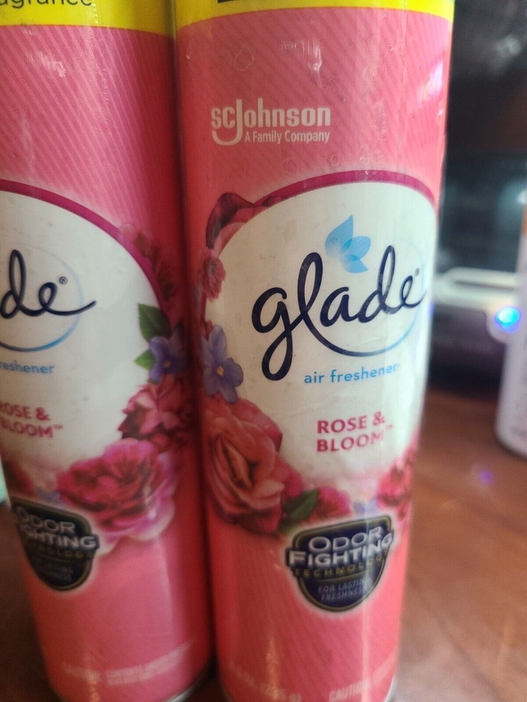 GLADE AIR FRESHENER ROSE & BLOOM SPRAY 8.3oz