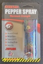 1 1/2 KEY CHAIN PEPPER SPRAY WITH POUCH CHEETAH