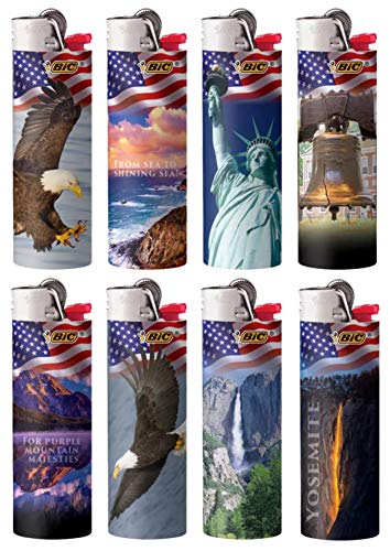 BIC LIGHTER AMERICANA 50ct