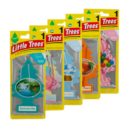 LITTLE TREE AIR FRESHENER RAINFOREST MIST 24pk