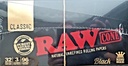 RAW CONE BLACK KING SIZE 32/3pack