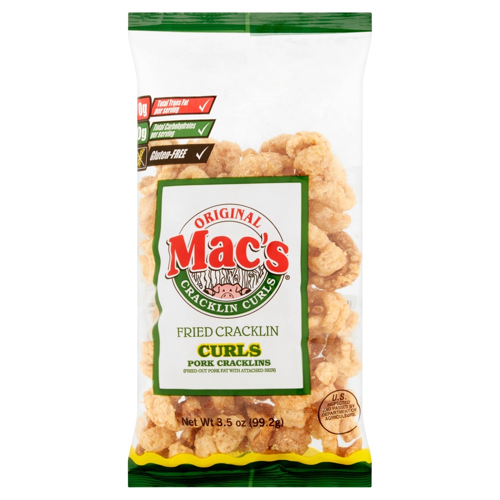 MAC'S SPICY PORK SKIN 3.5oz