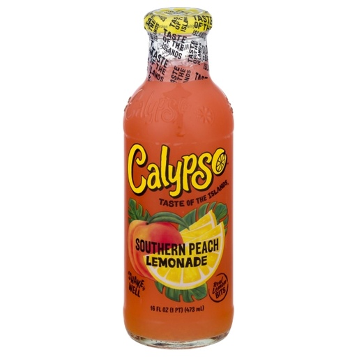 [CLPYSO] CALYPSO SOUTHERN PEACH LEMON 16oz/12pk