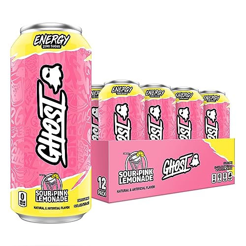 GHOST ENERGY SOUR PINK LEMONADE 16oz/12pk