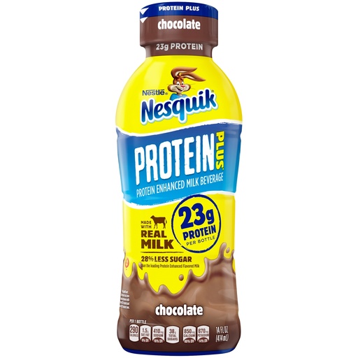 NESTLE NESQUIK CHOCOLATE MILK 14oz/12pk