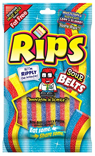 [nb-35326] RIPS SOUR BELTS 3.5oz 12ct