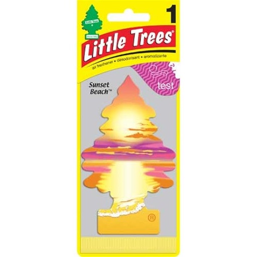 [NB-17177]  LITTLE TREE AIR FRESHENER SUNSET BEACH 24ct