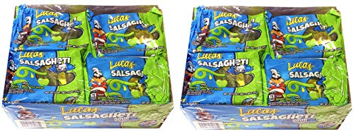 LUCAS SKWINKLES SALSAGHETI SOUR APPLE 0.85oz/12ct 